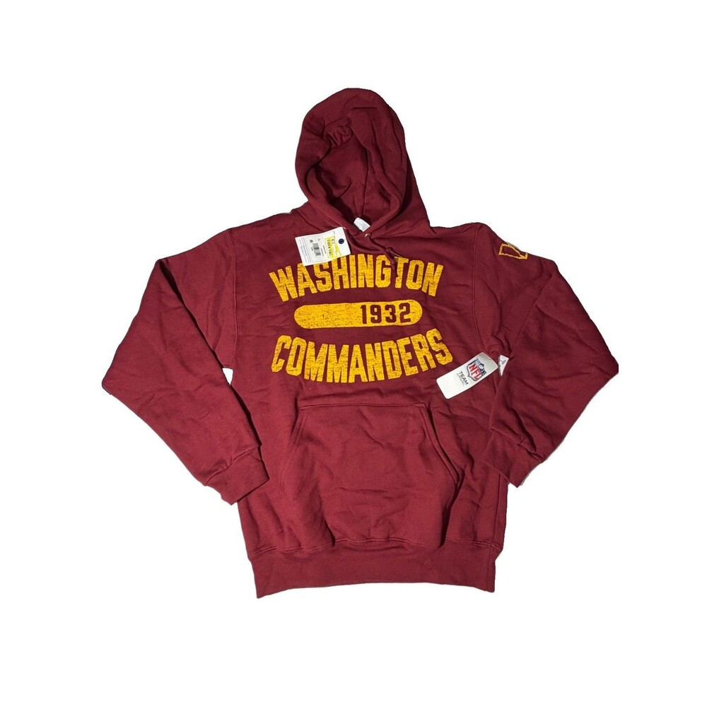 NWT Champion Washington Commanders Hoodie Men S Burgundy NFL Pullover
